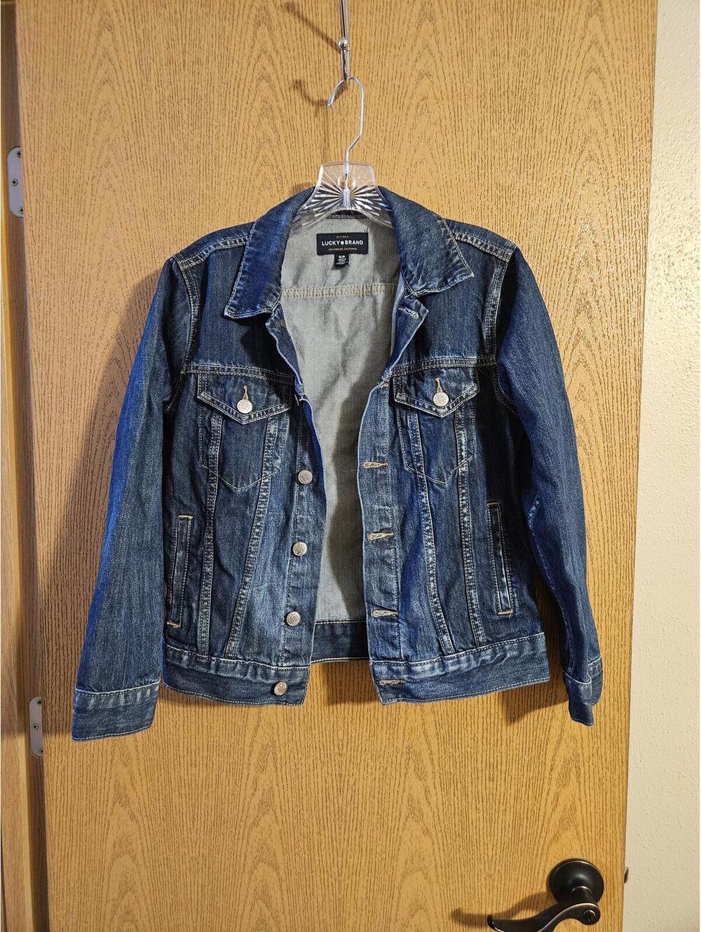 Lucky Brand Tomboy Trucker Jean Jacket
